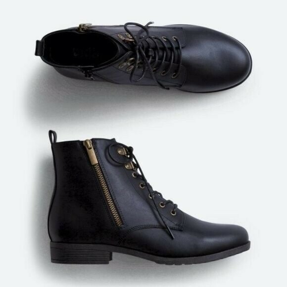 Market & Spruce Shoes - Market & Spruce Adair Black Leather Boots Size 9